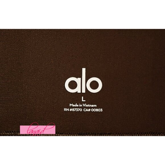 Alo 7/8 High-Waist Airlift Leggings Espresso Hi-Rise Waisted Skinny Tights Pants - Picture 11 of 12